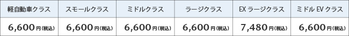 料金表